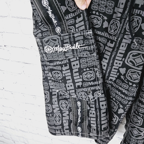 MAUI BUILT | Big Boy Hana all over print boardshorts - Picture 3 of 7